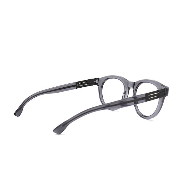 NEW IC! BERLIN GLEN GREY TRANSPARENT AUTHENTIC EYEGLASSES FRAME - Picture 8 of 13